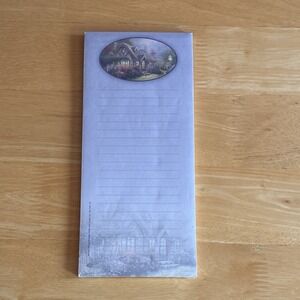 AMCAL Thomas Kinkade Painter of Light Magnetic Note Pads 3 x 9 in, MPN TKNP-0002